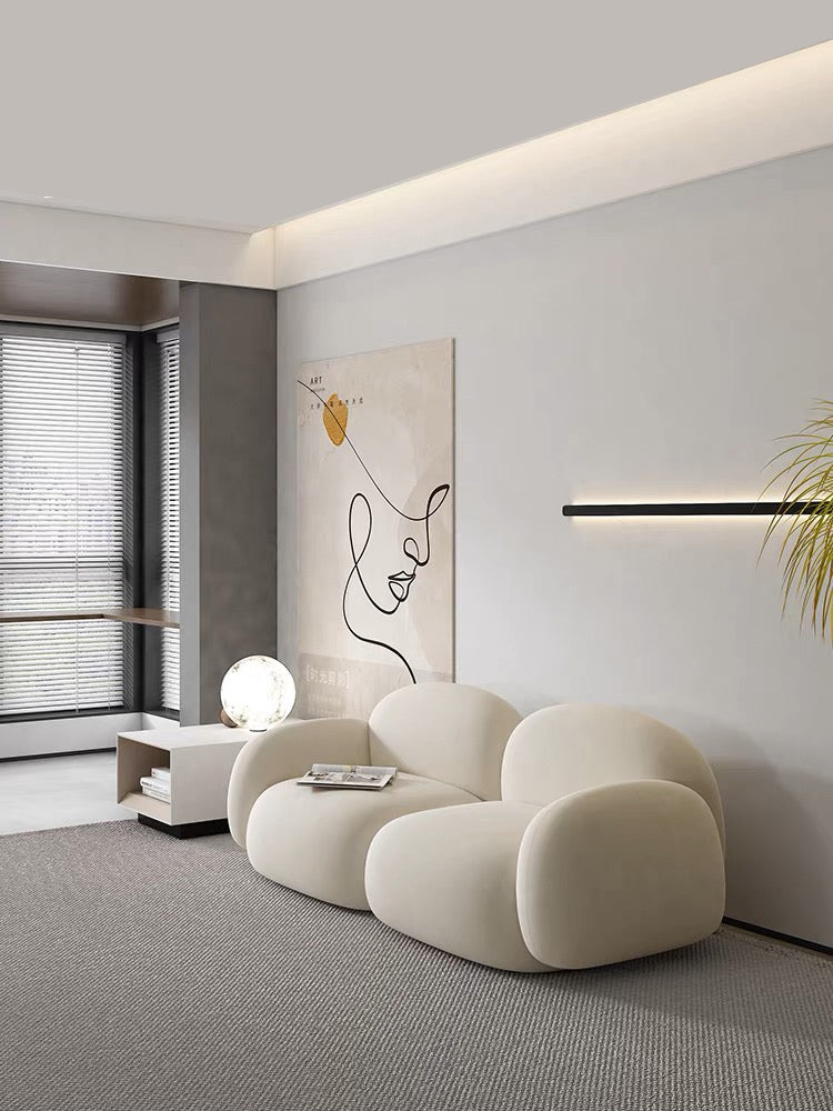 Marshmallow: the Cloud Puffy Couch Love Seat for 2